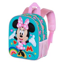 Mochila 3D Elite Greet Disney Minnie Mouse Turquesa