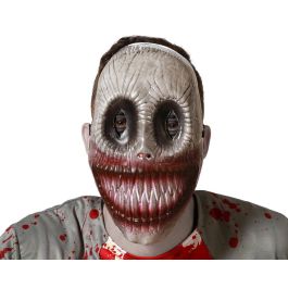 Máscara Gris de Payaso Terrorífico para Halloween Adulto - Ideal para Fiestas y Túneles del Terror Precio: 1.49999949. SKU: B1HK24ZXAF