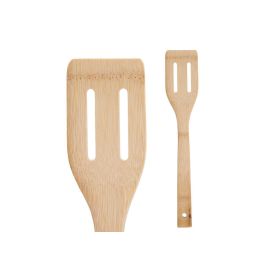 Pala de cocina en bambú 30 cm Kinvara - Marrón (48 Unidades) Pala de cocina en bambú 30 cm Kinvara - Marrón (48 Unidades)