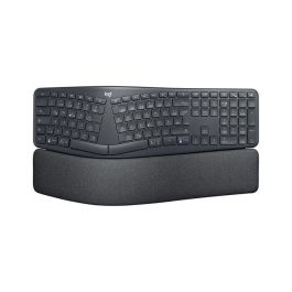 Logitech ERGO K860 Teclado Ergonómico Inalámbrico con Reposamuñecas para Negocios y Uso General