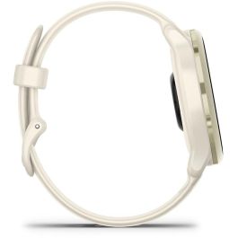 Garmin vivoactive 6 Reloj Inteligente AMOLED GPS Monitor Frecuencia Cardíaca Aluminio Bone/Lunargold