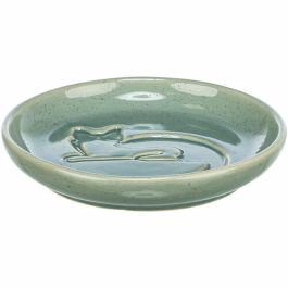 Comedero para Gato Trixie Azul Cerámica Ø 14,5 cm