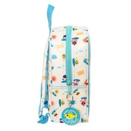 Mochila Infantil Baby Shark Surfing Azul Blanco 22 x 27 x 10 cm Mochila Infantil Baby Shark Surfing Azul Blanco 22 x 27 x 10 cm
