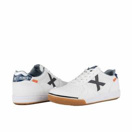 Zapatillas de Fútbol Sala para Adultos Munich G-3 Profit Casual 414 Blanco