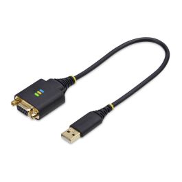 Cable USB Startech 1P1FFCN-USB-SERIAL Negro 30 cm Precio: 41.68999945. SKU: B1KLY55G83