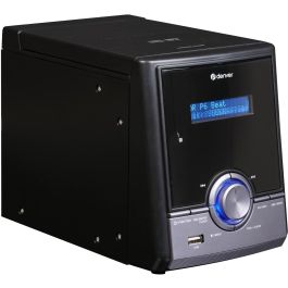 Denver MDA-285 Minicadena de música DAB/FM con Bluetooth, CD-Player y USB, Negro, 50W