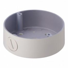 Hanwha SBV-116B Caja de conexiones para cámara domo, Soporte colgante de aluminio, Color marfil