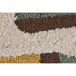 Cuadro Home ESPRIT Verde Mostaza Moderno Urbano 75 x 3 x 105 cm (2 Unidades)