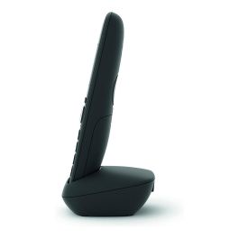 Gigaset AS690 HX Teléfono Inalámbrico DECT Analógico Negro con Manos Libres e Identificador de Llamadas
