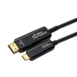 MicroConnect Cable Fibra Óptica HDMI a USB-C 20m, Activo, Soporta 4K, Transferencia Audio Video para PC, TV, Monitor, Proyector Precio: 236.49999945. SKU: B18FRT42XM