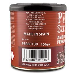 Abc Cs12 PER80130 - Ambientador Perfumador en Lata Tipo Gel Aroma Canela 100 gramos - Hasta 45 días de duración