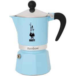 Bialetti Cafetera Espresso Rainbow azul claro para 3 tazas Precio: 42.50000007. SKU: B1HRG6V6D4