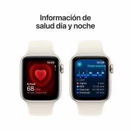 Apple Apple Watch SE GPS 40mm Caja Aluminio Blanco Estrella Correa Deportiva Blanco Estrella S/M MXEF3QL/A
