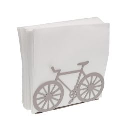 Servilletero Bici Metalica Gris Versa 4X9CM (2 Unidades) Servilletero Bici Metalica Gris Versa 4X9CM (2 Unidades)
