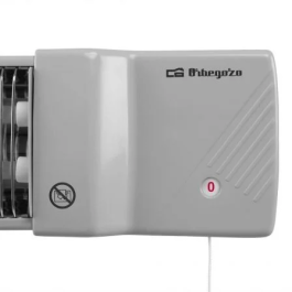 Orbegozo BB 5002 Estufa de Cuarzo Baño 2 Niveles de Potencia 1200W Calor Instantáneo Orientable