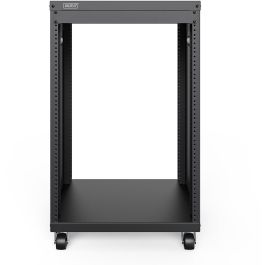 Digitus Rack para equipos universal 19 pulgadas, 16U, con ruedas, 136 kg, Negro Precio: 147.49999946. SKU: B1KLP7X7K6