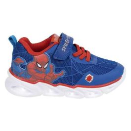 Cerdá T026 Deportiva Spiderman con Luces, Suela Ligera EVA, Azul Oscuro, Talla 26