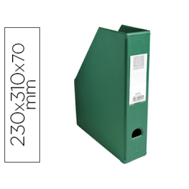 Exacompta Revistero PVC Lomo 70 mm Color Verde 230x310x70 mm Precio: 4.49999968. SKU: B1A43ZB59F