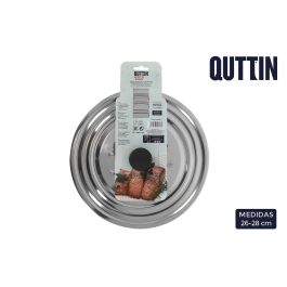 Quttin Tapa Acero Inox 26-28 pulgadas (12 Unidades) Precio: 34.59000017. SKU: B1H2XZV4N9