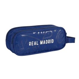 Estuche Escolar Real Madrid C.F. Azul (21 x 8 x 6 cm)