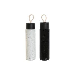 Botella Basicos DKD Home Decor Blanco Negro 6 x 21 x 6 cm (2 Unidades) Precio: 4.49999968. SKU: B193QVF9JC