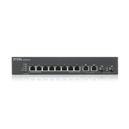Zyxel GS2220-10-EU0101F Switch Gestionado L2, 10 Puertos Gigabit Ethernet, 20 Gbit/s, Sin Ventilador, Montaje en Rack, Negro Zyxel GS2220-10-EU0101F Switch Gestionado L2, 10 Puertos Gigabit Ethernet, 20 Gbit/s, Sin Ventilador, Montaje en Rack, Negro