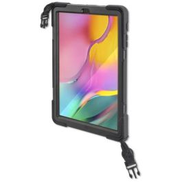 4smarts 4S467827 Rugged Tablet Tasche GRIP para Samsung Galaxy Tab A 10.1 (2019) – Funda Resistente Negra