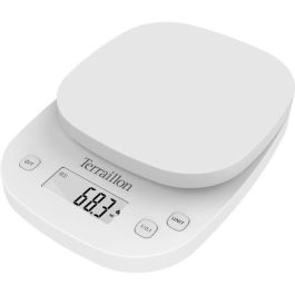 TERRAILLON 14526 - Báscula culinaria electrónica de precisión - 2kg - Pantalla LCD - 13x12,5x1,2 - Función tara - Blanco Precio: 30.50000052. SKU: B1J5AGKA72