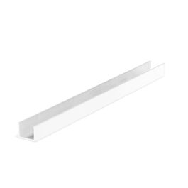 Herrajes Alk Sp19 Perfil Horizontal U 3 Metros Acabado Blanco Mate (También disponible en Plata y Negro Mate) - Pack de 2 Unidades Precio: 12.98999977. SKU: B177WAV7AZ