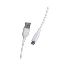 muvit for change cable USB a Tipo C/27W 3A 3m blanco