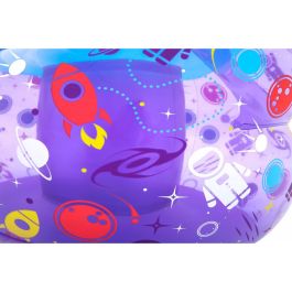 Bestway Sillon Hinchable con Luces Led Espacial 72x72x64 cm +3 Años Interior y Jardin 75122