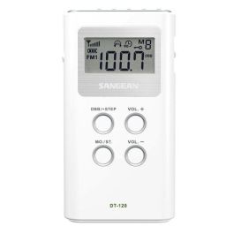 Radio Sangean DT120W Blanco Precio: 58.49999947. SKU: S7606367