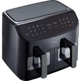 Freidora de Aire Caliente - MEDION - P20 XXL Twin - 2600 W - 2 cestos - 9 programas - Negra Freidora de Aire Caliente - MEDION - P20 XXL Twin - 2600 W - 2 cestos - 9 programas - Negra