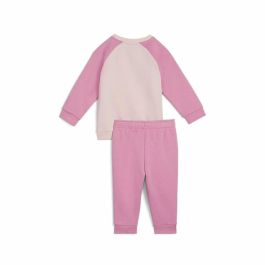 Chándal Infantil Puma Minicats Ess Raglan Jogger Fl Rosa