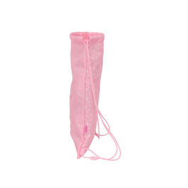 Bolsa Mochila con Cuerdas Glow Lab Sweet home Rosa 26 x 34 x 1 cm