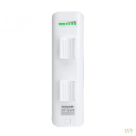 Ubiquiti Nanostation M2 CPE 2.4GHz 150+ Mb/s 13+ km Fast Ethernet para exterior/interior, diseño compacto y fácil instalación