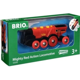 Brio World 33592 Potente Locomotora Roja a Pilas de Madera con Sonido y Luces para Niños a Partir de 3 Años Precio: 41.50000041. SKU: B1KKRK6482