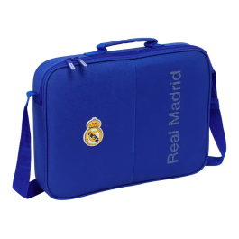 Safta Cartera Escolar Real Madrid 3 Equipación 25/26 Colección Oficial para Actividades Extraescolares, Dimensiones 280x380x60 mm Precio: 29.8023. SKU: B162ERVHWY