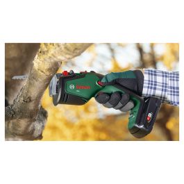 Bosch Keo 18 (1 2AH Batería) Podadora Eléctrica, Capacidad de Corte hasta 8 cm, Tecnología Iones de Litio para Jardinería