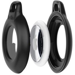 Belkin Secure Holder 1er-Pack impermeable para Apple AirTag, negro