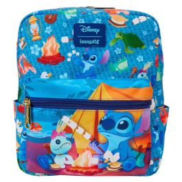 Loungefly Mini Mochila Nylon Disney Stitch Camping Cuties 24cm Precio: 39.95000009. SKU: B1663K97XT