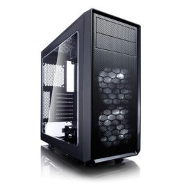 Fractal Design FD-CA-FOCUS-BK-W Caja PC Midi Tower Negra con Ventana Lateral y Ventiladores Frontales Iluminados en Blanco Precio: 64.49999985. SKU: B1JBD42J7H