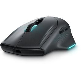 Alienware AW620M Ratón Gaming Óptico Inalámbrico RF + USB-C 26000 DPI Negro para Mano Derecha