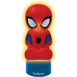 LEXIBOOK Altavoz Luz Nocturna Spiderman Marvel, Proyector LED Portátil con Apagado Automático y Reproductor de Audio Auxiliar para Niños Precio: 21.88999989. SKU: B1D277TERE