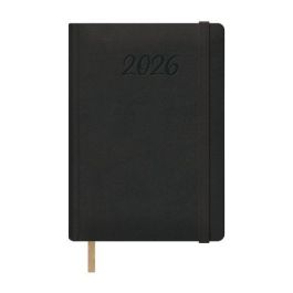 Agenda Anual (2026) Dohe Samba Cosida Tapa Extra Polipiel Con Goma 150X210 D/P Negro Precio: 16.99924886. SKU: B1HHWALZC8