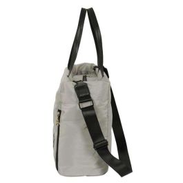 Bolso Minnie Mouse Teen Sand Acolchado Gris 40 x 31 x 17 cm