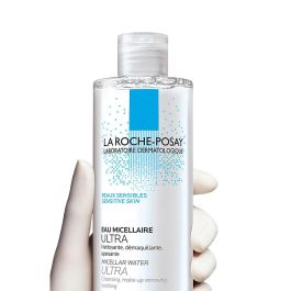 La Roche-Posay ULTRA Agua Micelar Limpia y Elimina el Maquillaje sin Resecar Piel Sensible 400 ml