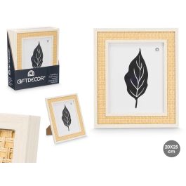 Portafotos Natural con Cuerda 20x25 cm - Giftdecor, Madera MDF, Blanco/Natural (12 Unidades) Precio: 63.58999999. SKU: B157Q7CWTT