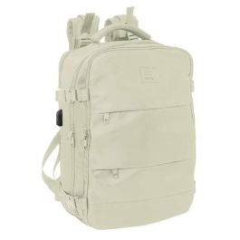 Safta Mochila de Viaje para Cabina Portátil 15,6'' Beige 440x290x190 mm
