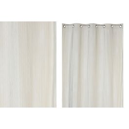 Cortina Urban DKD Home Decor Crudo 260 x 140 cm (2 Unidades)